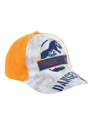 Jurassic World Czapka "Park Jurajski" w kolorze granatowo-pomarańczowo-szarym rozmiar: 54 cm