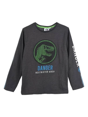 Jurassic World Koszulka "Park Jurajski" w kolorze antracytowym rozmiar: 98