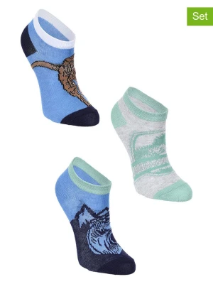 Jurassic World Skarpety (3 pary) "Park Jurajski" ze wzorem rozmiar: 23-26