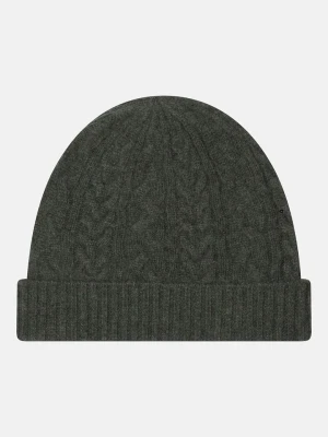 Just Cashmere Kaszmirowa czapka w kolorze antracytowym rozmiar: onesize