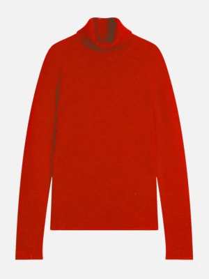 Just Cashmere Kaszmirowy golf "June" w kolorze czerwonym rozmiar: XL