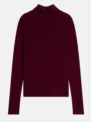 Just Cashmere Kaszmirowy golf "Lanais" w kolorze bordowym rozmiar: XL