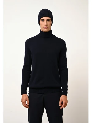 Just Cashmere Kaszmirowy golf "Sacha" w kolorze granatowym rozmiar: L