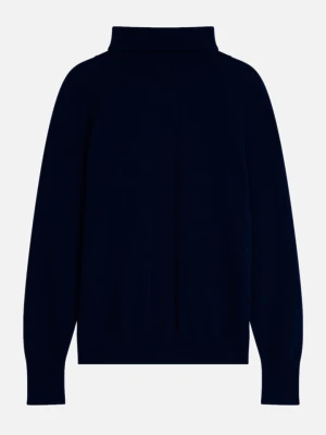 Just Cashmere Kaszmirowy golf w kolorze granatowym rozmiar: XXL