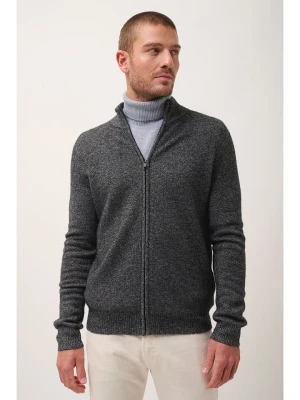 Just Cashmere Kaszmirowy kardigan "Charlote" w kolorze antracytowym rozmiar: XL