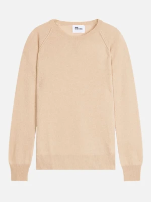 Just Cashmere Kaszmirowy sweter "Helen" w kolorze beżowym rozmiar: L
