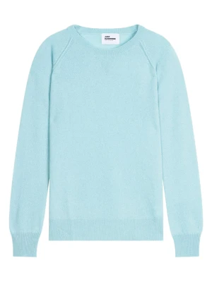 Just Cashmere Kaszmirowy sweter "Helen" w kolorze błękitnym rozmiar: L
