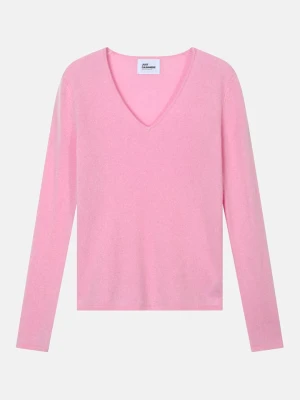 Just Cashmere Kaszmirowy sweter "Joan" w kolorze jasnoróżowym rozmiar: L