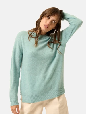 Just Cashmere Kaszmirowy sweter "Jospe" w kolorze miętowym rozmiar: M