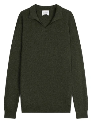 Just Cashmere Kaszmirowy sweter "Noah" w kolorze ciemnozielonym rozmiar: L