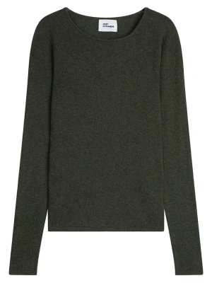 Just Cashmere Kaszmirowy sweter "Vivian" w kolorze ciemnozielonym rozmiar: L