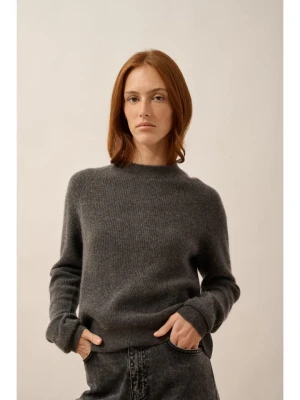 Just Cashmere Kaszmirowy sweter w kolorze antracytowym rozmiar: S