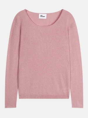 Just Cashmere Kaszmirowy sweter w kolorze jasnoróżowym rozmiar: L
