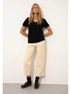 Just Cashmere Koszulka "Glamis" w kolorze czarnym rozmiar: L