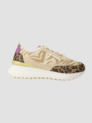 JUST CAVALLI Beżowe sneakersy Fondo Karina Dis, Rozmiar 40