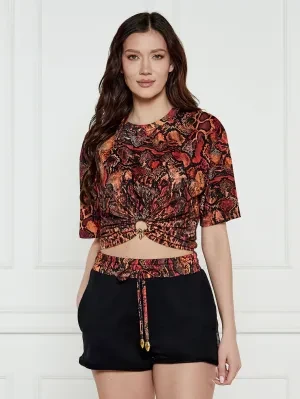 Just Cavalli Bluzka | Cropped Fit