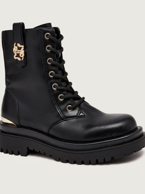 Just Cavalli Botki czarny