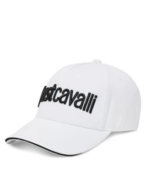Just Cavalli Czapka z daszkiem 78RAZK30 ZG192 Biały