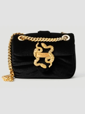 JUST CAVALLI Czarna damska torebka Iconic Snakes Puffy Style 3