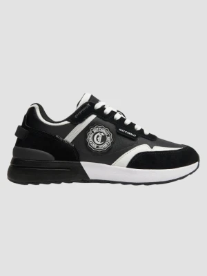 JUST CAVALLI Czarne buty Fondo Action Basic, Rozmiar 44
