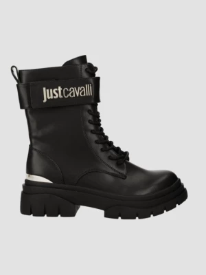 JUST CAVALLI Czarne buty Fondo Kani Kombat