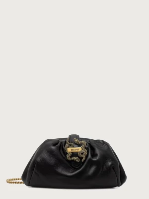 Just Cavalli damskie z imitacji skóry czarny