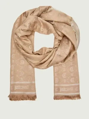 Just Cavalli Dwustronny szal PASHMINA