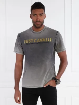 Just Cavalli Dwustronny t-shirt | Regular Fit