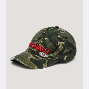 Just Cavalli Jeansowa bejsbolówka