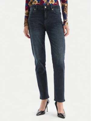 Just Cavalli Jeansy 79PAB5L1 CDWAD Granatowy Slim Fit
