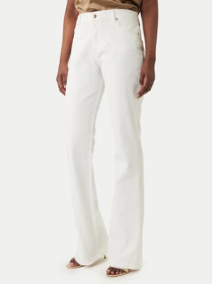 Just Cavalli Jeansy 80PAB5F3 CEWCA Biały Flare Fit