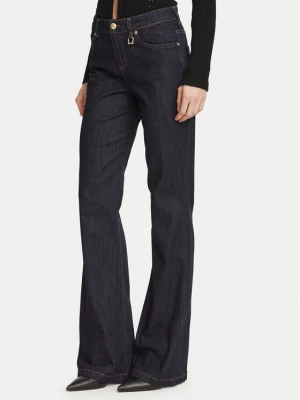 Just Cavalli Jeansy 81PAB5F4 CDWFR Granatowy Flare Fit