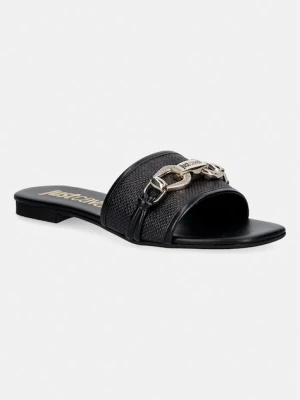 Just Cavalli klapki czarny