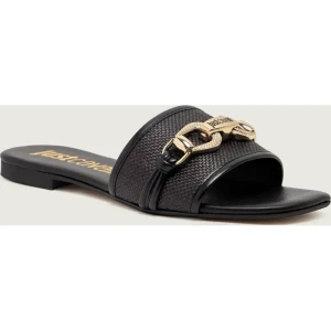 Just Cavalli Klapki FONDO ELISIE | z dodatkiem skóry