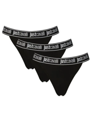 Just Cavalli Komplet stringów 80PAJU01 CJUT2 Czarny