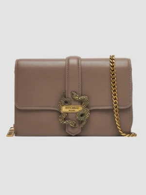 JUST CAVALLI Kopertówka w kolorze taupe Iconic Snakes - Style 13