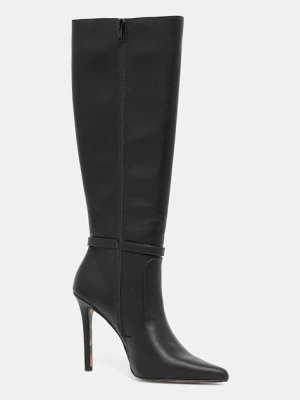 Just Cavalli kozaki damskie kolor czarny na szpilce 79RA3S07ZSD53899