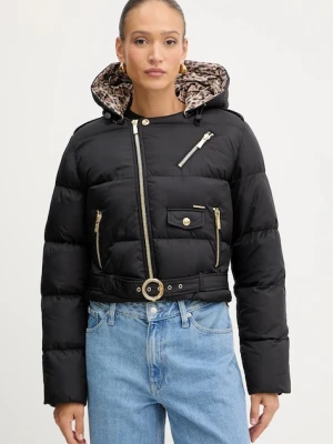 Just Cavalli kurtka kolor czarny zimowa 79PAS421 CQUD9