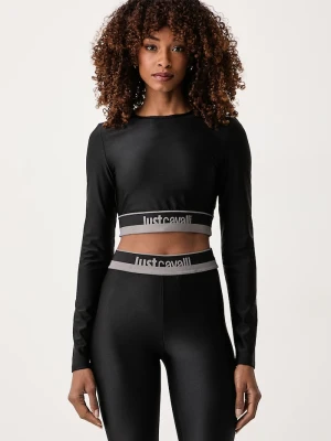 Just Cavalli longsleeve damski czarny