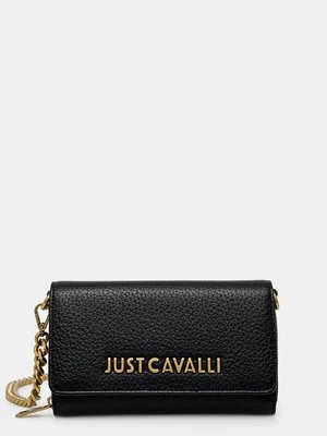 Just Cavalli portfel damski kolor czarny 77RA5PD6 ZSB22