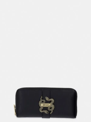 Just Cavalli portfel damski z imitacji skóry