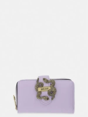 Just Cavalli portfel damski z imitacji skóry