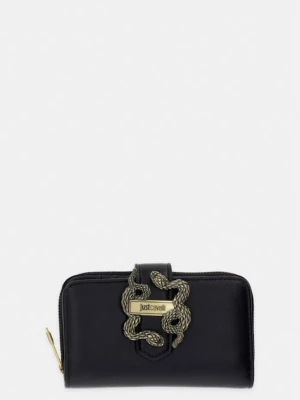 Just Cavalli portfel damski z imitacji skóry