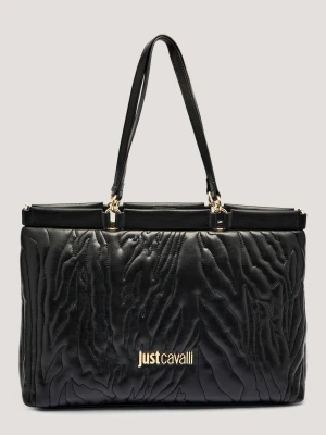 Just Cavalli Shopperka czarny