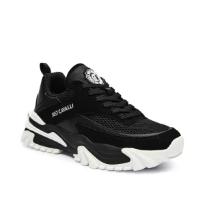 Just Cavalli Skórzane sneakersy