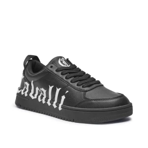 Just Cavalli Skórzane sneakersy