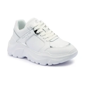 Just Cavalli Skórzane sneakersy