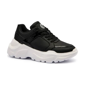 Just Cavalli Skórzane sneakersy