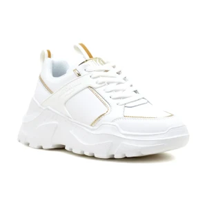 Just Cavalli Skórzane sneakersy