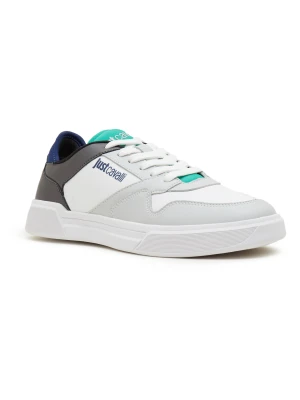 Just Cavalli Skórzane sneakersy